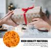 2 LB Fluorescent orange Crinkle Cut Paper Shred Filler Great for Gift Wrapping, Basket Filling, Birthday, Wedding, Halloween, Thanksgiving, Christmas Day, New Year Party Decorations Filling Supplies view 2