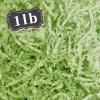 ZEBMOON 1 LB Light Green Crinkle Cut Paper Shred Filler Great for Gift Wrapping, Basket Filling, Birthday, Wedding, Halloween, Thanksgiving, Christmas Day, New Year Party Decorations Filling Supplies view 1