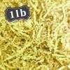 1 LB Light Yellow Crinkle Cut Paper Shred Filler Great for Gift Wrapping, Basket Filling, Birthday, Wedding, Halloween, Thanksgiving, Christmas Day, New Year Party Decorations Filling Supplies view 1