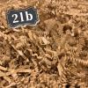 2 LB Brown Crinkle Cut Paper Shred Filler Great for Gift Wrapping, Basket Filling, Birthday, Wedding, Halloween, Thanksgiving, Christmas Day, New Year Party Decorations Filling Supplies view 1