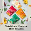 Karma Pops Variety Pack - 3g Protein, Gluten-Free, Vegan, Non-GMO - Turmeric, Chocolate, Cheddar, Masala Popped Water Lily Seeds - 1 oz (Pack of 6) view 3