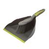 PEKJI Portable Broom and Dustpan Set Gray Plastic Mini Broom with Dustpan Cleaning Supplies for Home view 1