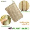 HONSVA Large Natural Dish Scrubber, Loofah Dishwashing Sponge (6 Pcs), No Scratch for Dish, Large Size 5.2"L*3.2"W, Loofah Plant Kitchen Eco-Scrubber, Zero Waste and Eco Friendly Sponges, Unbleached. view 3