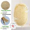 HONSVA Large Natural Dish Scrubber, Loofah Dishwashing Sponge (6 Pcs), No Scratch for Dish, Large Size 5.2"L*3.2"W, Loofah Plant Kitchen Eco-Scrubber, Zero Waste and Eco Friendly Sponges, Unbleached. view 4
