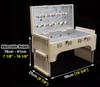 ENHEN Moxibustion Chair Full-Body Moxibustion Box with Smokeless Cover, Chinese Herbal Wormwood Moxa Cone Burner, Release Pain of Belly/Waist/Hip/Back/Neck (Size : 50cm Width) view 3