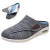 Diabetic Shoes Width Shoe for Elderly Women,Adjustable Lightweight Non-Slip Orthopedic Walking Slippers for Elderly Hammertoe Arthritis Swollen Feet Men 8/Women 9 view 1