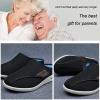 Orthopedic Slip-on Shoes Adjustable Closure,Adjustable Lightweight Non-Slip Orthopedic Walking Slippers for Elderly Hammertoe Arthritis Swollen Feet Men 9/Women 10 view 2