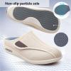 Orthopedic Slip-on Shoes Adjustable Closure,Adjustable Lightweight Non-Slip Orthopedic Walking Slippers for Elderly Hammertoe Arthritis Swollen Feet Men 9/Women 10 view 3