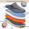 Orthopedic Slip-on Shoes Adjustable Closure,Adjustable Lightweight Non-Slip Orthopedic Walking Slippers for Elderly Hammertoe Arthritis Swollen Feet Men 9/Women 10 view 4