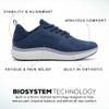 ABEO Women's MXV Cruise Sneaker, Navy Knit, Orthotic Arch Support, Metatarsal Pads, Size 8 Medium view 4