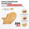 OldSoul Professional Taiyaki Waffle Mix | Crispy | Vanilla Flavor | 30 Lbs | 504 waffles (30 Lbs, Traditional) view 2