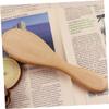 ibasenice 3sets Hair Brush Natural Wooden Comb Wool Brush for Newborns for Gentle Scalp Massage Shower Lightweight Easy to Use view 3