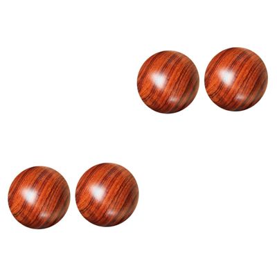 Healifty 4pcs Natural Hand Exercise and Massage Random Grain for Finger Flexibility and Relief for Therapy and Fitness