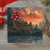 DNOVING 2 Rolls Magnificent temple structure Birthday Wrapping Paper - 58 x 23 inch Gift Wrapping Paper for Boys & Girls Birthday & Baby Shower GWP-833842954 view 3