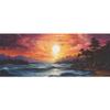DNOVING 2 Rolls Beach sunset Birthday Wrapping Paper - 58 x 23 inch Gift Wrapping Paper for Kids Birthday & Friendsmas GWP-334513541 view 1