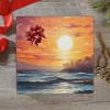 DNOVING 2 Rolls Beach sunset Birthday Wrapping Paper - 58 x 23 inch Gift Wrapping Paper for Kids Birthday & Friendsmas GWP-334513541 view 3