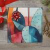 DNOVING 2 Rolls Watercolor cactus Birthday Wrapping Paper - 58 x 23 inch Gift Wrapping Paper for Kids Birthday & Christmas GWP-818722377 view 3