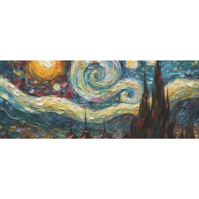 DNOVING 2 Rolls Starry night sky Birthday Wrapping Paper - 58 x 23 inch Gift Wrapping Paper for Boys & Girls Birthday & Christmas GWP-850249439