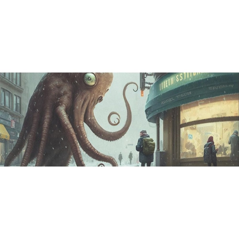DNOVING 2 Rolls Octopus navigating Birthday Wrapping Paper - 58 x 23 inch Gift Wrapping Paper for Boys & Girls Birthday & Wedding GWP-745155092
