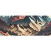 DNOVING 2 Rolls Abstract landscapes Birthday Wrapping Paper - 58 x 23 inch Gift Wrapping Paper for Boys & Girls Birthday & Friendsmas GWP-558789357 view 1