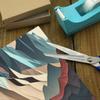 DNOVING 2 Rolls Abstract landscapes Birthday Wrapping Paper - 58 x 23 inch Gift Wrapping Paper for Boys & Girls Birthday & Friendsmas GWP-558789357 view 2