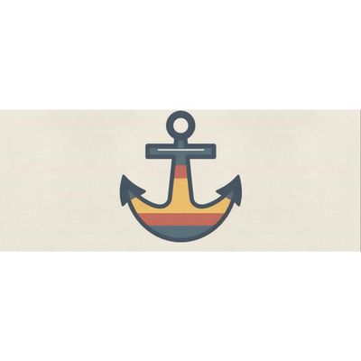 DNOVING 2 Rolls Anchor Birthday Wrapping Paper - 58 x 23 inch Gift Wrapping Paper for Boys & Girls Birthday GWP-84740604