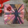 DNOVING 2 Rolls Pink plaid galaxy butterfly Birthday Wrapping Paper - 58 x 23 inch Gift Wrapping Paper for Boys & Girls Birthday GWP-128903048 view 3