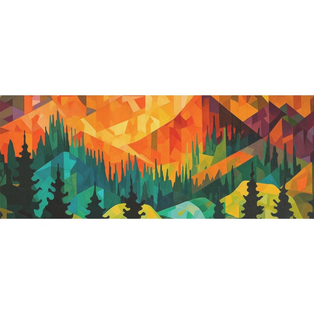 DNOVING 2 Rolls Mountains and forest Birthday Wrapping Paper - 58 x 23 inch Gift Wrapping Paper for Kids Birthday & Christmas GWP-000398159