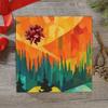 DNOVING 2 Rolls Mountains and forest Birthday Wrapping Paper - 58 x 23 inch Gift Wrapping Paper for Kids Birthday & Christmas GWP-000398159 view 3