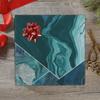 DNOVING 2 Rolls Natural marble blue green Birthday Wrapping Paper - 58 x 23 inch Gift Wrapping Paper for Kids Birthday & Christmas GWP-892367208 view 3
