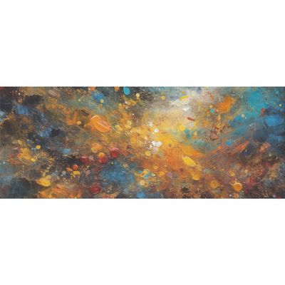 DNOVING 2 Rolls Abstract painting galaxy bright Birthday Wrapping Paper - 58 x 23 inch Gift Wrapping Paper for Kids Birthday & Friendsmas GWP-125819114