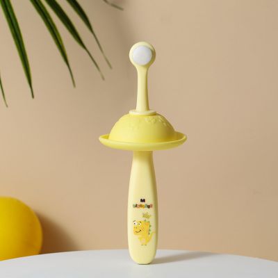 boyg Children's 10,000 Hair Single Toothbrush 1-2-3 Years Old Baby Protective Shield Soft Bristle Toothbrush