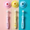 boyg Children's 10,000 Hair Single Toothbrush 1-2-3 Years Old Baby Protective Shield Soft Bristle Toothbrush view 3
