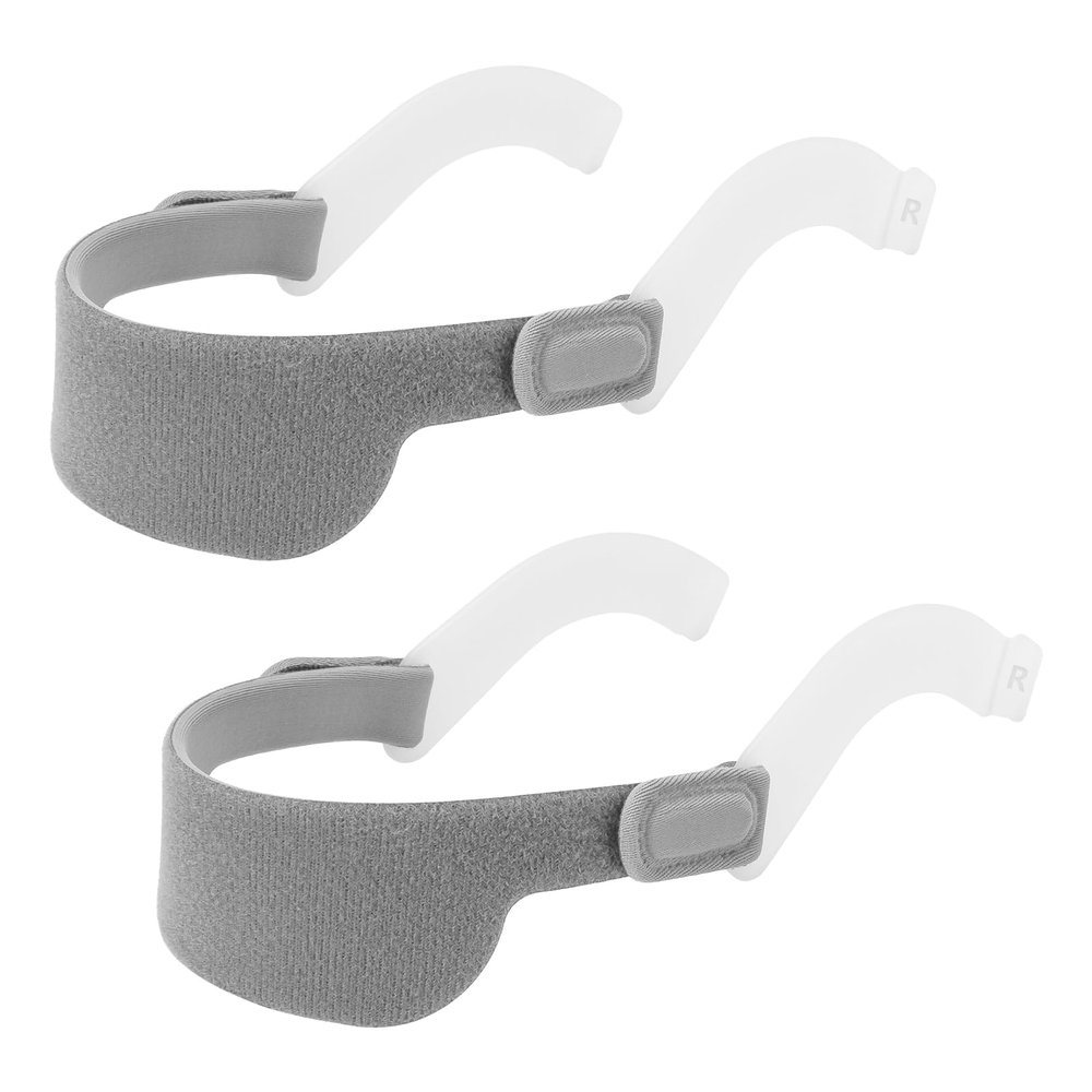 2 Pack Headgear with Arms Compatible with DreamWear CPAP Nasal & Pillow Mask Strap N30i P30i Headgear for CPAP Machine with Headband & Silicone Arms