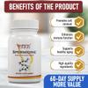 Shrink Spermidine Supplements Skin & Anti-Aging Support  120 Vegan Caps 100% Natural Polyamine for Men and Women, Overall Wellness  Non-GMO, USA Made  with High Spermidine, Zinc & Thiamin view 4