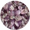 1/2 LB Amethyst Tumbled Stones, Polished Natural Amethyst Gemstone, Amethyst Healing Crystals (Amethyst) view 1