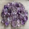 1/2 LB Amethyst Tumbled Stones, Polished Natural Amethyst Gemstone, Amethyst Healing Crystals (Amethyst) view 2
