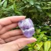1/2 LB Chevron Amethyst Tumbled Stones, Polished Chevron Amethyst Gemstone, Chevron Amethyst Healing Crystals (Chevron Amethyst) view 3