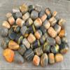 1/2 LB Bumble Bee Jasper Tumbled Stones, Polished Bumble Bee Jasper Gemstone, Bumble Bee Jasper Healing Crystals (Bumble Bee Jasper) view 2