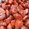 1/2 LB Fire Agate Tumbled Stones, Polished Fire Agate Gemstone, Fire Agate Healing Crystals (Fire Agate) view 4