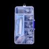 Glasses Repair Kit, Mixed Glasses Screws Replacement Glasses Repair Kit Mini Screws Nuts Assortment Kit Eyeglass Nose Pads(07) view 2