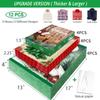 12 Christmas Gift Wrap Boxes Bulk with Lids for Wrapping Extra Large Clothes,12 tissue paper and 80 Christmas Stickers(Assorted size for Shirts, Robes, Coats, Sweaters and xmas Holiday Present) view 2