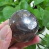 Natural Crystal Rough Natural Stone Black Moonstone Crystal Palm Reiki Stone gem Chakra Stones and Healing Crystals Home Decoration (Color : A102 71g) view 4