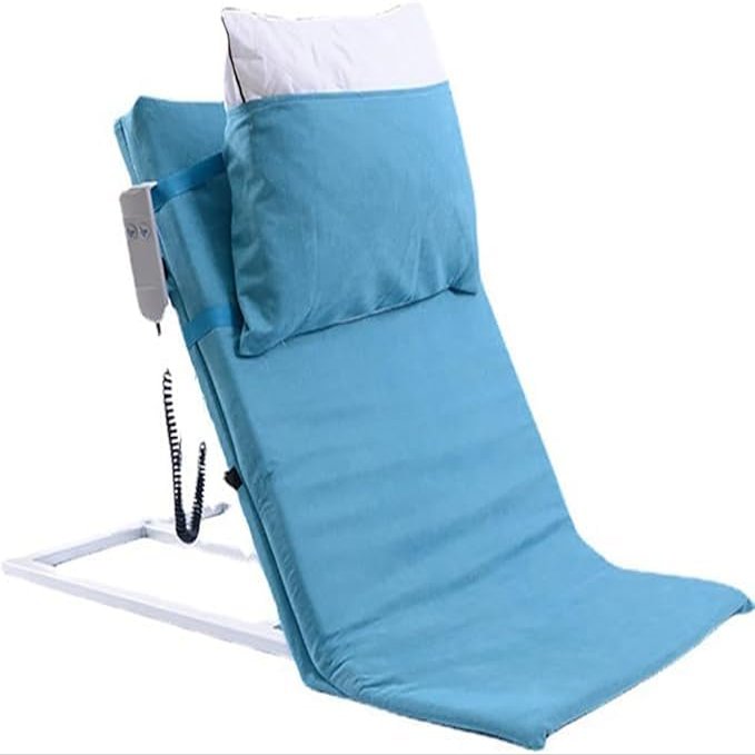 MegLob Electric Lift Bed Backrest, Medical Pillow Lifter, Elderly, Pregnant Women Adjustable Sit Up Backrest Assist Device for Acid Reflux, Post Surgery and Snoring Relief