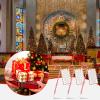 Zhanmai 121 Pcs Candy Cane Story Cards Religious Christmas Pens Gift Set view 3