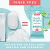Body Wipes - (28 Packs) - 280 XL Bath Wipes for Adults No Rinse, Adult Wipe for Elderly - Body & Face Gentle Skin Cleansing, Shower Wipe Bathing for Travel, Elderly, Car, Gym, Camping (8x12 Inch) view 2