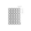 ABOOFAN 100pcs Swimsuit Swim Suit Underwear Bathing Suit Adhesive Protective Sticker for Swimwear Adhesive Panty Liner Protective Labels for Lingerie Decal PVC Pads Stickers view 2