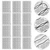 ABOOFAN 100pcs Swimsuit Swim Suit Underwear Bathing Suit Adhesive Protective Sticker for Swimwear Adhesive Panty Liner Protective Labels for Lingerie Decal PVC Pads Stickers view 3