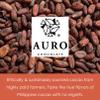 Auro Mocha Crunch 55% Dark Chocolate 5 Pack - Filipino Chocolate - Premium, Made At Origin, Direct Trade, Bean-to-Bar, Woman Owned, BIPOC Owned - Vegan, Halal - Bundle view 4