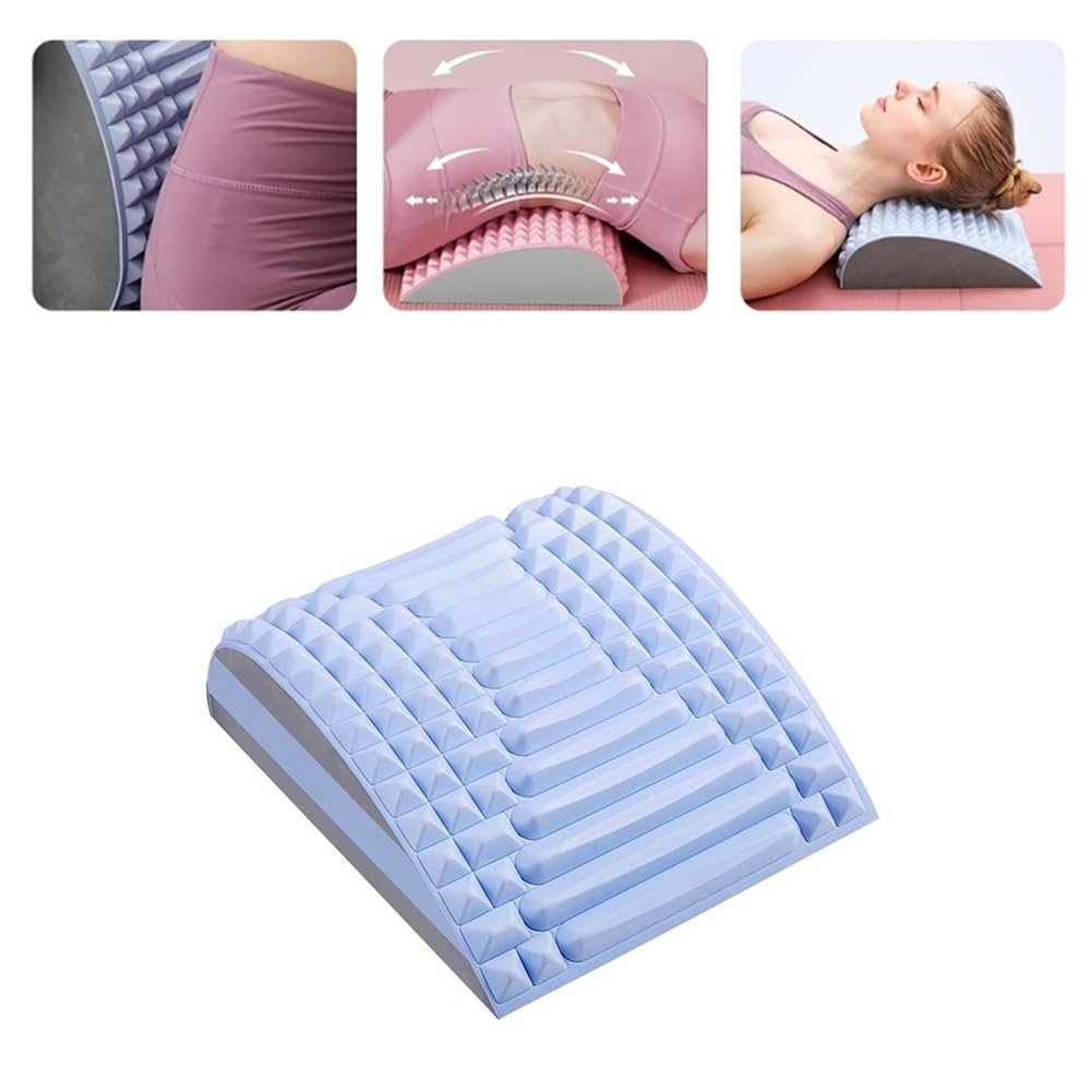 CANDY RISE Refresh - Neck and Back Stretcher, Back Neck Cracker for Lower Back Pain Relief, Posture Corrector Board Neck Back Pain for Herniated Disc, Scoliosi